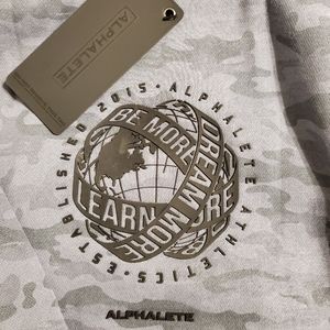 Alphalete, mens Small. NEVER WORN. Ordered for my son and too short for him.